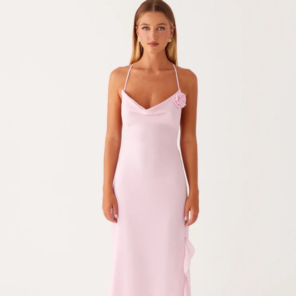 Peppermayo Light Pink Maxi Skirt